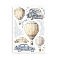 Timeless - Stamperia A5 Washi Pad 8/Pkg