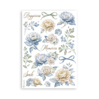 Timeless - Stamperia A5 Washi Pad 8/Pkg