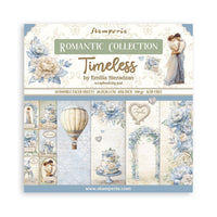 Timeless - Stamperia Double-Sided Paper Pad 8"X8" 10/Pkg