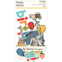 Say Cheese Classic Pooh Birthday - Simple Stories Simple Pages Page Pieces