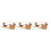 Santa's Sleigh And Reindeer - Christmas Village Washi Tape