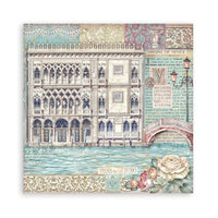 Venice City of Art - Stamperia Single-Sided Paper Pad 12"x12" 22/Pkg