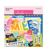 Words, Documented - Bella Blvd Cardstock Ephemera