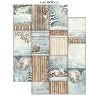 The Owl's House - Stamperia Junk Journal Stickers, Cut-outs And Backgrounds