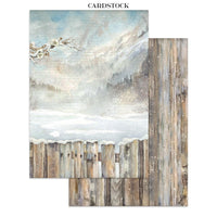 The Owl's House - Stamperia Junk Journal Stickers, Cut-outs And Backgrounds