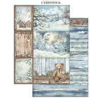 The Owl's House - Stamperia Junk Journal Stickers, Cut-outs And Backgrounds