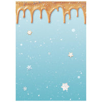 Candy Christmas - Stamperia Rice Paper Backgrounds A6 8/Pkg