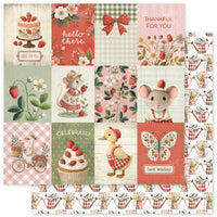 Strawberry Friends 6x6 Paper Collection 34857