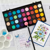 Yasutomo Niji Aquarelle 36 Color Watercolor Palette