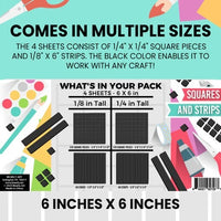 The Shadow Collection - Cubies Adhesive Foam Tape