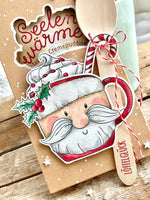 Santa Cheer Mug - Clear Stamp