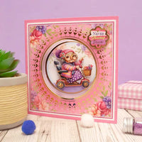 Delightful Golden Oldies Decoupage Card Kit