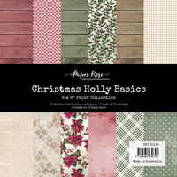 Christmas Holly Basics 6x6 Paper Collection 35139