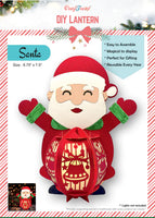 CrafTreat DIY Paper Lanterns - Santa