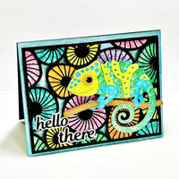 Spy The Chameleon - Elizabeth Craft Metal Die
