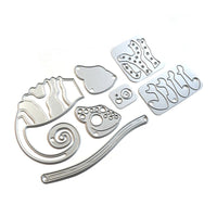 Spy The Chameleon - Elizabeth Craft Metal Die