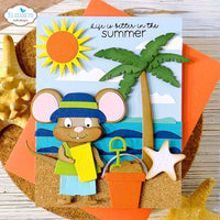 Beach Scenery - Elizabeth Craft Metal Dies