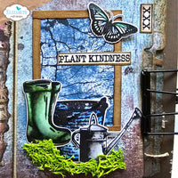 Cracked Fields - Elizabeth Craft Clear Stamps