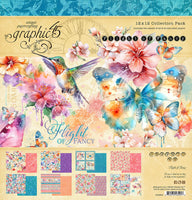 Flight Of Fancy - Graphic 45 Collection Pack 12"X12"
