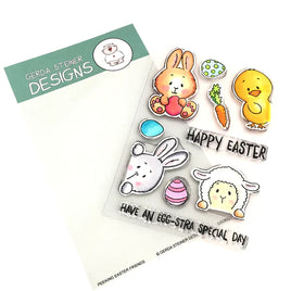 Peeking Easter Friends - Clear Stamp Set