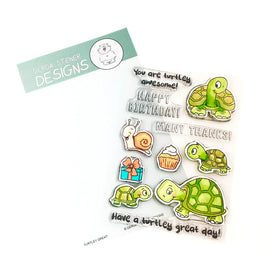 Turtley Great 4x6 Clear Stamp Set