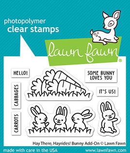 Hay There, Hayrides! Bunny Add-On - Clear Stamp