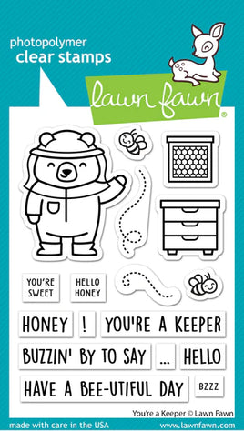 You're a Keeper - Lawn Fawn Stamp