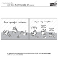 Cozy Cats Christmas - Lawn Fawn Add-On Stamps