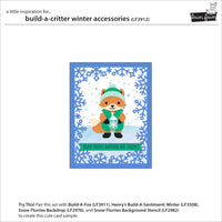 Build-A-Critter Winter Accessories - Lawn Cuts Custom Craft Die
