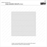 Cozy Sweater - Lawn Clippings Stencil