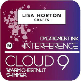 Warm Chestnut Shimmer - Lisa Horton Crafts Interference Ink