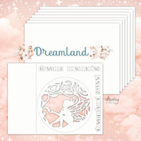 Dreamland - 6X8 Chipboard Album