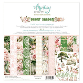 Peony Garden - 12X12 Paper Set