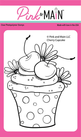 Cherry Cupcake - Clear Stamp
