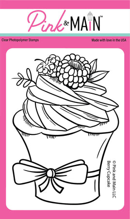 Berry Cupcake - Clear Stamp
