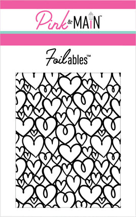 Loopy Hearts - Foilable Panels