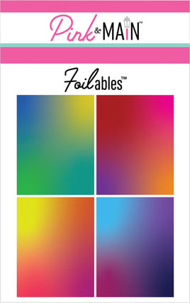 Foilable Panels, Color Blends (4 Designs)