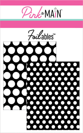 Reverse Dots (2 Designs)) - Foilable Panels