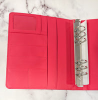 Poppin' Pink - A5 Vegan Leather Planner