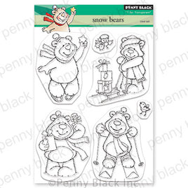 Snow Bears - Clear Stamp