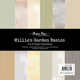 Millie's Garden Basics - 6X6 Paper Collection