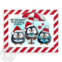 Roly Poly Penguins Stamps