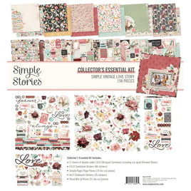 Simple Vintage Love Story - Simple Story 12X12 Collector's Essential Kit
