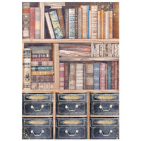 Venice City of Art stripes - A6 Rice Paper Backgrounds (8 Sheets)