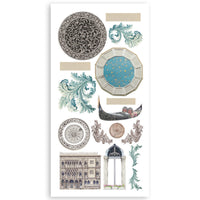 Venice City of Art - Stamperia Double-Sided Paper Cut-Outs 4/Pkg