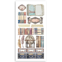 Venice City of Art - Stamperia Double-Sided Paper Cut-Outs 4/Pkg