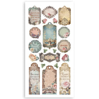 Venice City of Art - Stamperia Double-Sided Paper Cut-Outs 4/Pkg