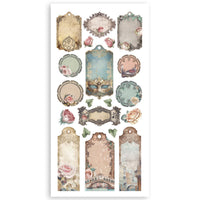 Venice City of Art - Stamperia Double-Sided Paper Cut-Outs 4/Pkg