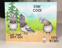 Pigeons - 4x6 Clear Stamp Set