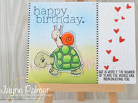 Turtley Great 4x6 Clear Stamp Set